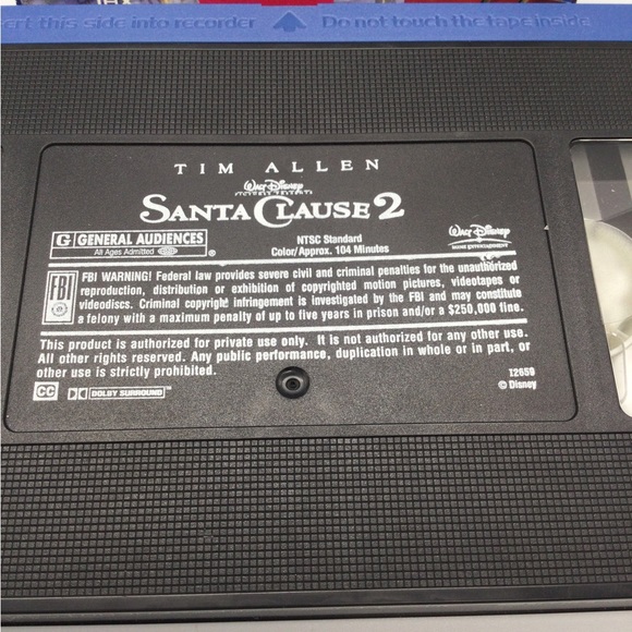 Vintage VHS Santa Clause 2 . Tim Allen yr 2003 - Picture 2 of 8